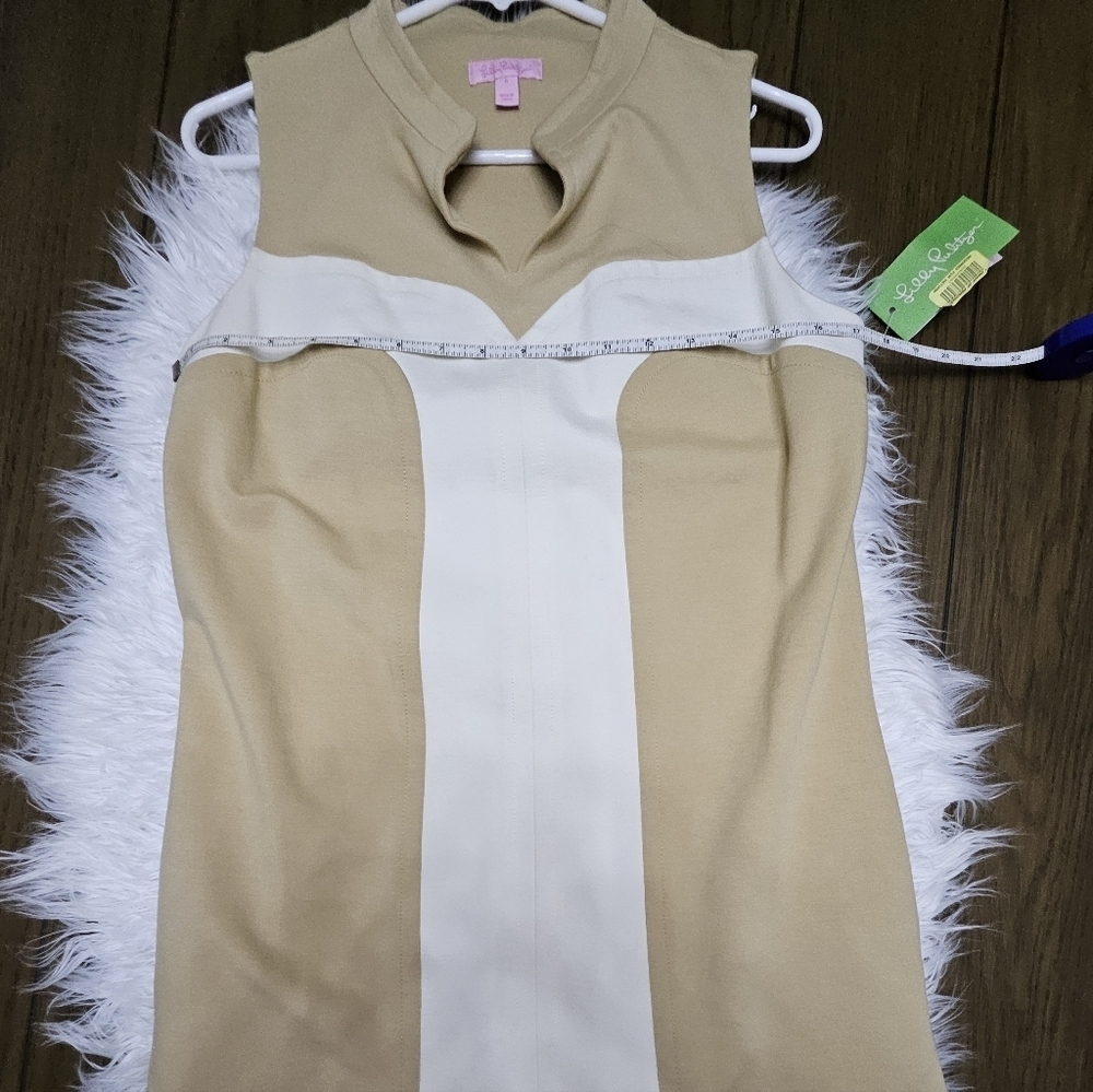 Lilly Pulitzer Cream and White Midi Dress - Picture 6 of 6